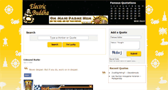Desktop Screenshot of electricbuddha.org